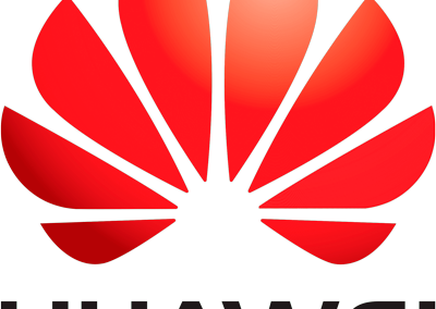 Logo de la empresa colaboradora Huawei